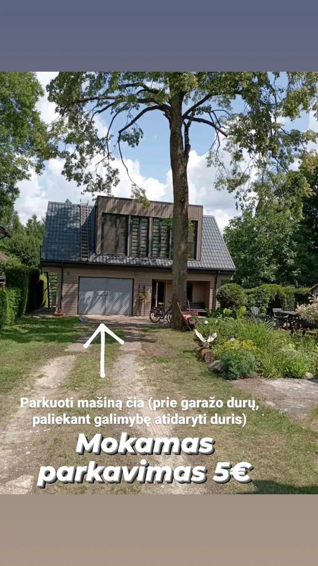 Vakaras Cozy In The With The Terrace And The Stunning View To The River Side Birštonas